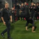 Watch: Robertson's celebratory dance after Aotearoa final win