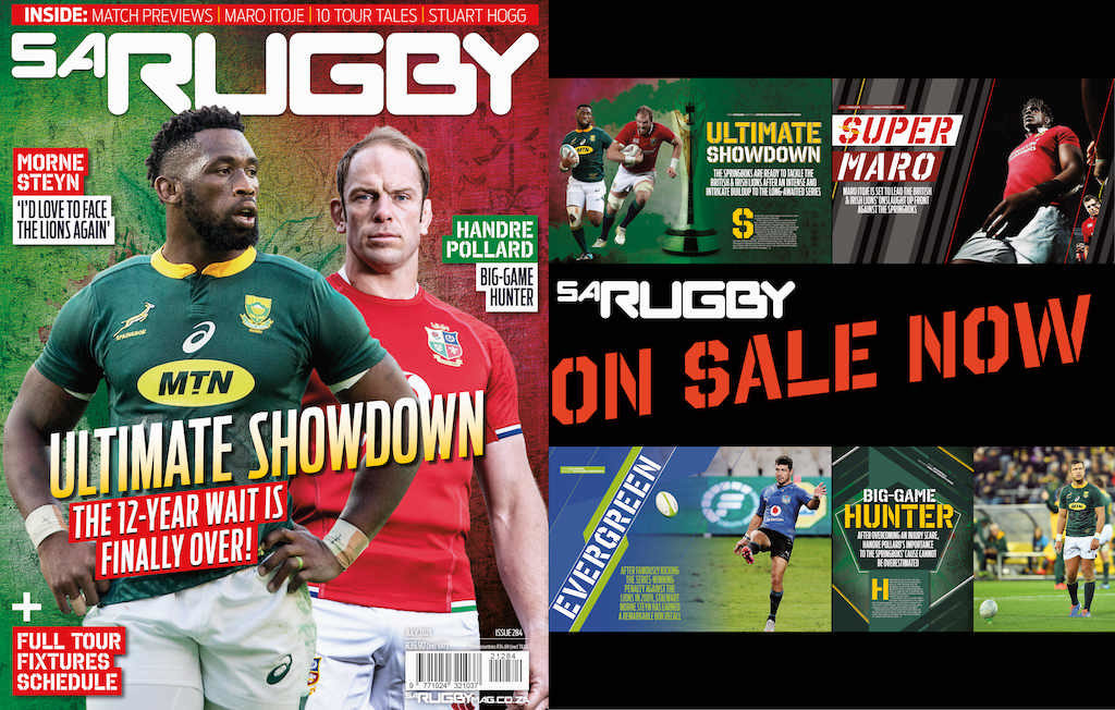 New issue: Boks, B&I Lions set for the 'ultimate showdown'
