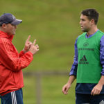 Bok coach Jacques Nienaber and Lions captain Conor Murray