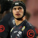 Thaakir Abrahams of the Sharks during the 2021 British and Irish Lions Tour rugby match between the Sharks and BI Lions at Ellis Park, Johannesburg on 07 July 2021 ©Muzi Ntombela/BackpagePix