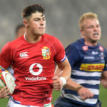 Louis Rees-Zammit of the BI Lions scores a try during the 2021 British and Irish Lions Tour game between the Stormers and BI Lions at Cape Town Stadium on 17 July 2021 ©Ryan Wilkisky/BackpagePix