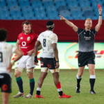 Watch: Red-card moment in Sharks-Lions clash