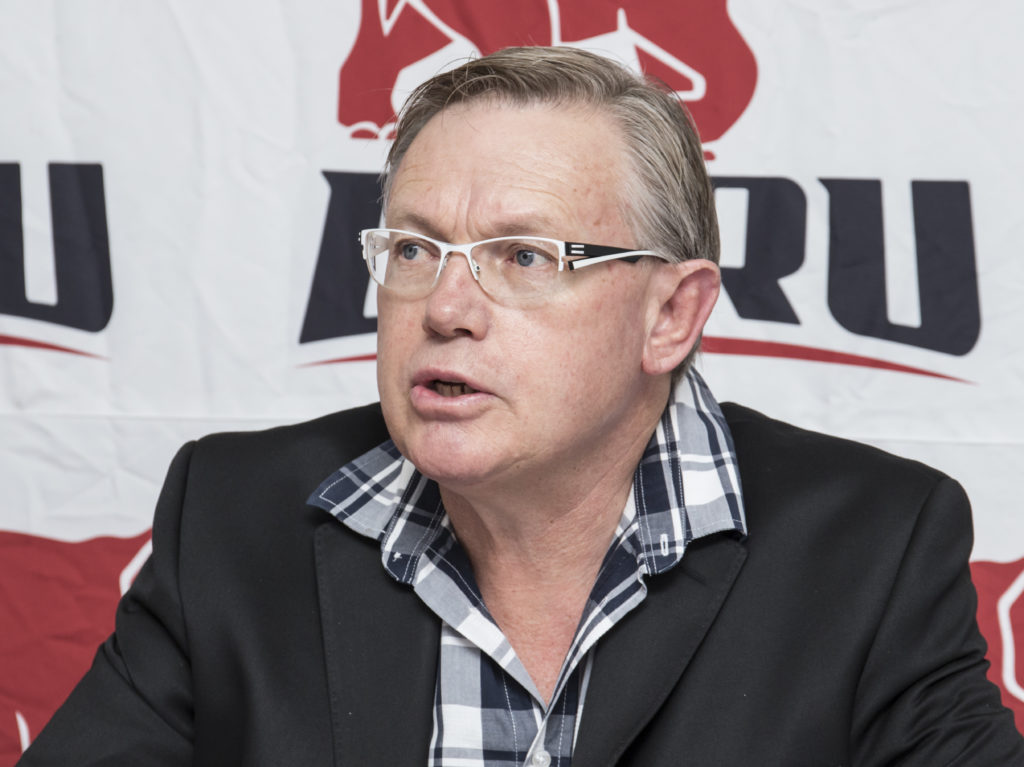 Andre Rademan PORT ELIZABETH, SOUTH AFRICA - APRIL 09: during the EP Rugby Senior Team Management for SuperSport Challenge and Currie Cup announcement at EPRU Offices on April 09, 2019 in Port Elizabeth, South Africa.